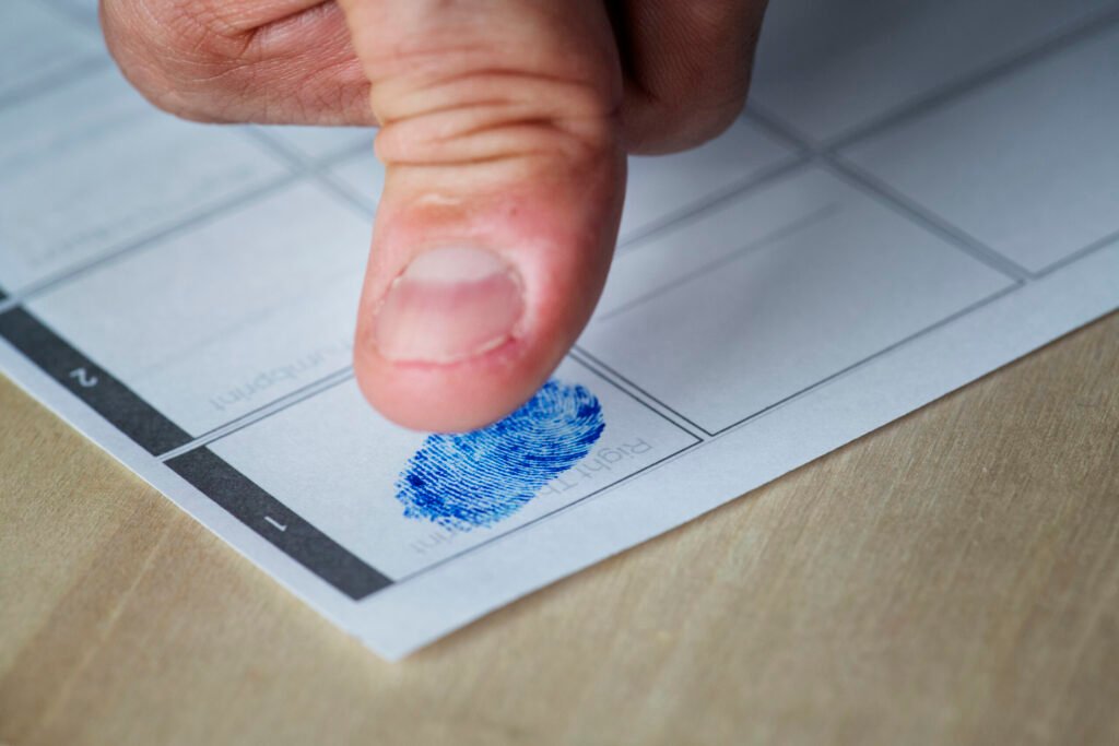 Canadian citizenship fingerprints